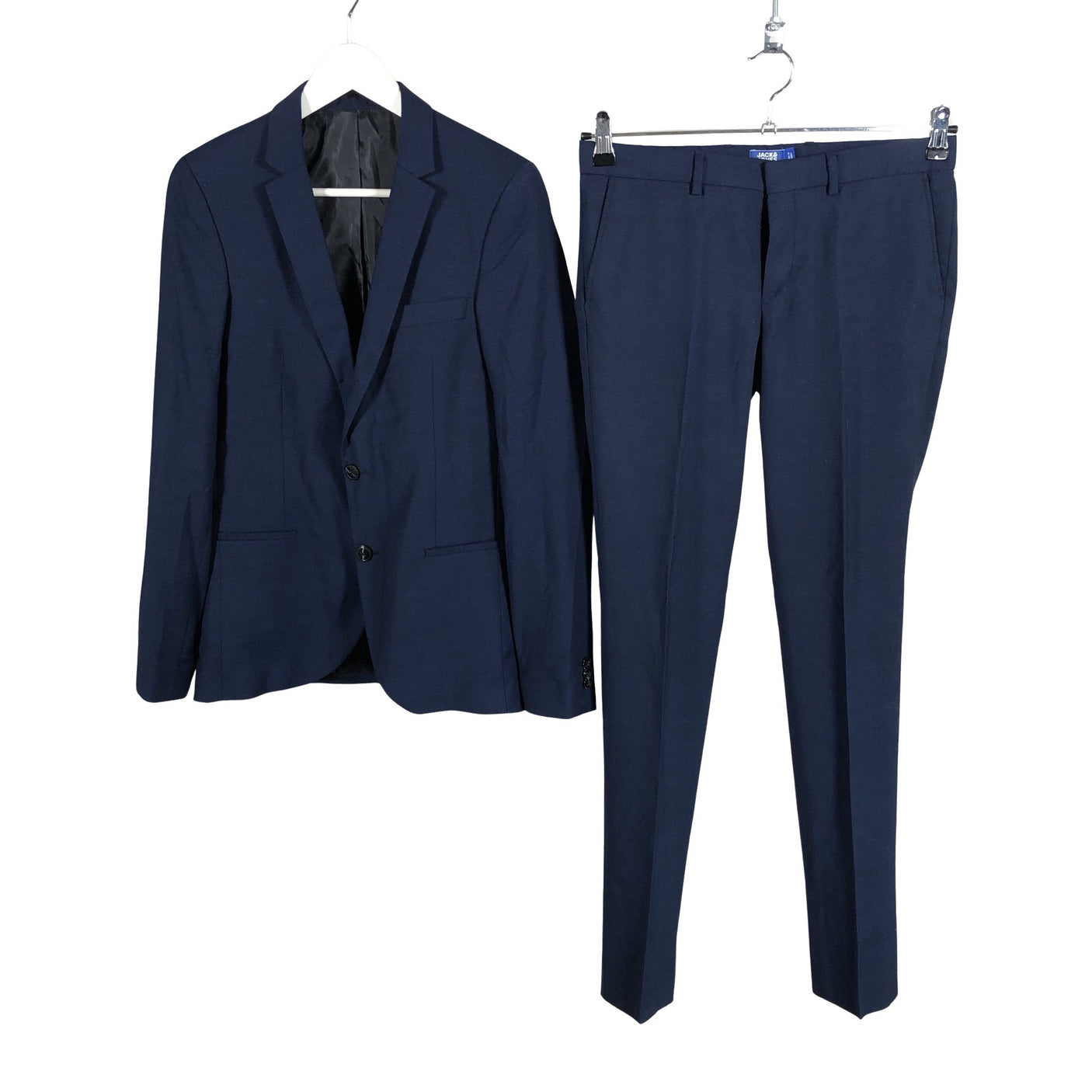 Poikien Jack & Jones - Puku, koko 164 - 170 - Sininen (1)