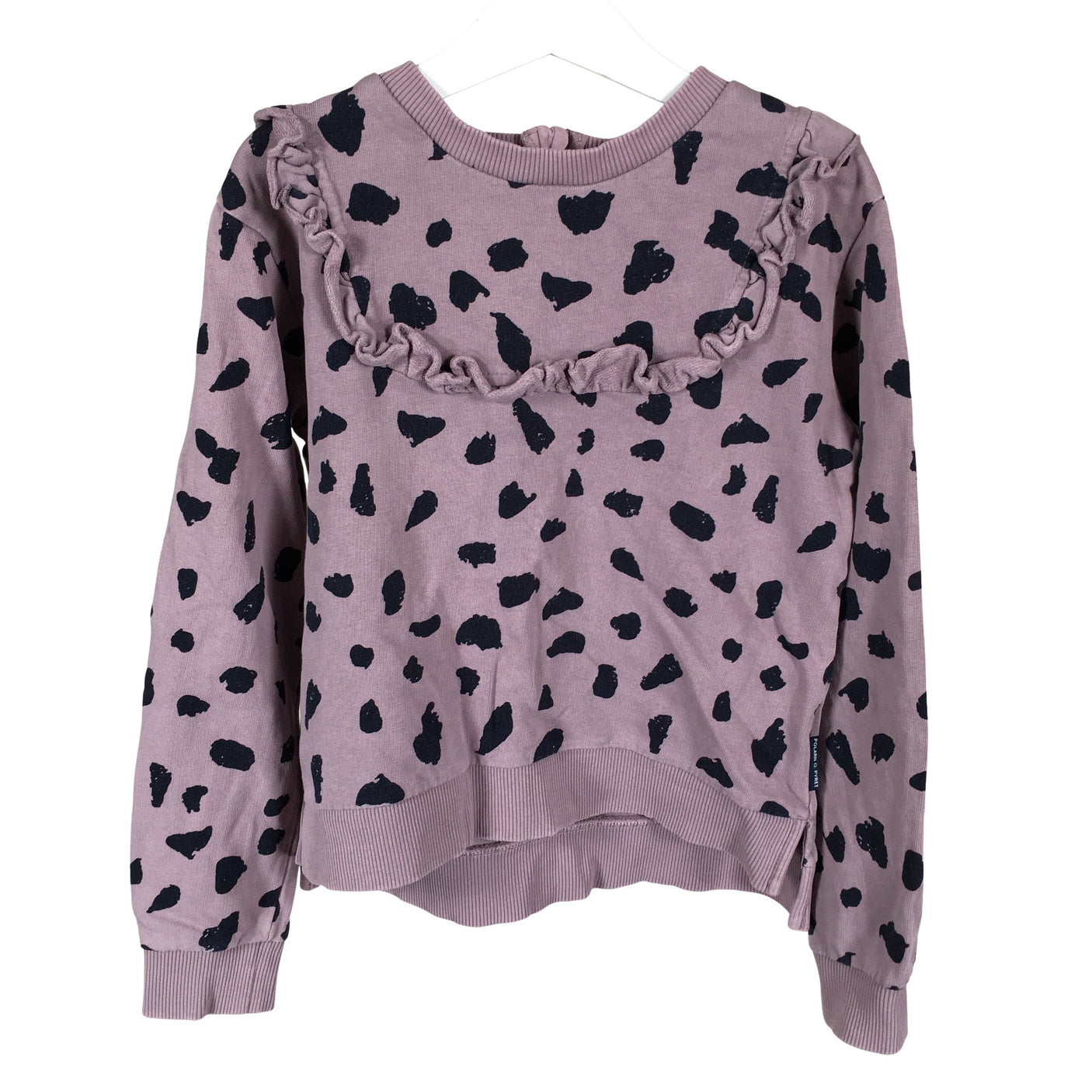 Unisex Polarn O. Pyret - Collegepaita, koko 134 - 140 - Violetti (1)