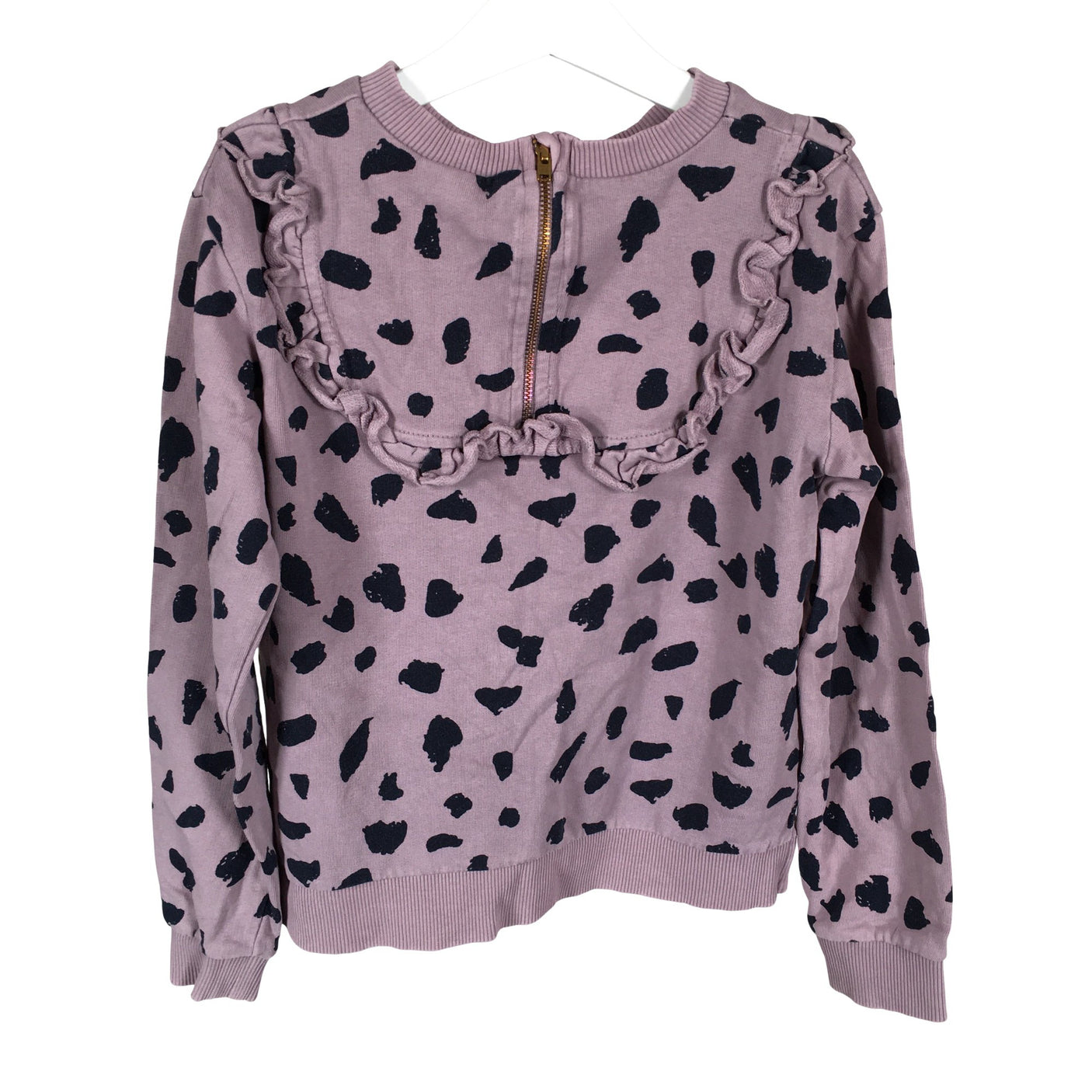 Unisex Polarn O. Pyret - Collegepaita, koko 134 - 140 - Violetti (2)