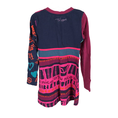 Tyttöjen Desigual - Trikoomekko, koko 122 - 128 - Sininen (2)