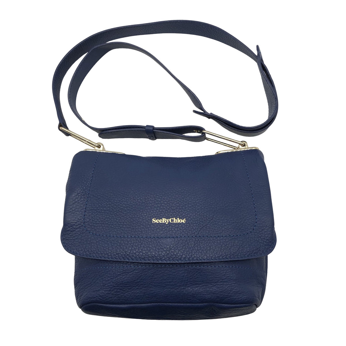 Naisten See by Chloé - Olkalaukku, koko Mini - Sininen (1)