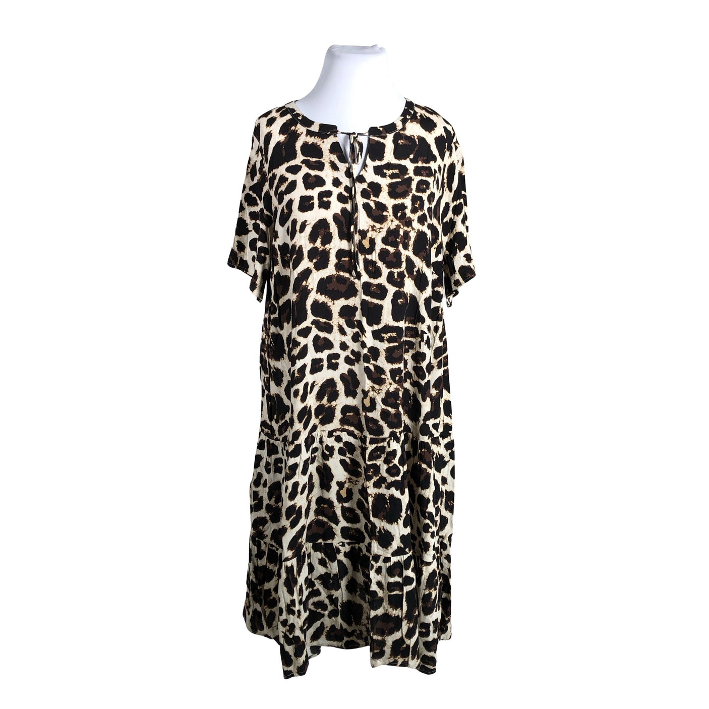 Naisten Zizzi - Sifonkimekko, koko 46 - Beige (1)