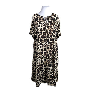 Naisten Zizzi - Sifonkimekko, koko 46 - Beige (1)