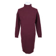 Naisten Massimo Dutti - Neulemekko, koko 36 - Viininpunainen ()