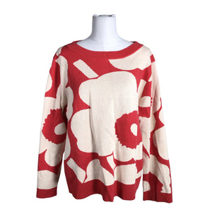 Naisten Marimekko - Neulepaita, koko 40 - Pinkki (1)