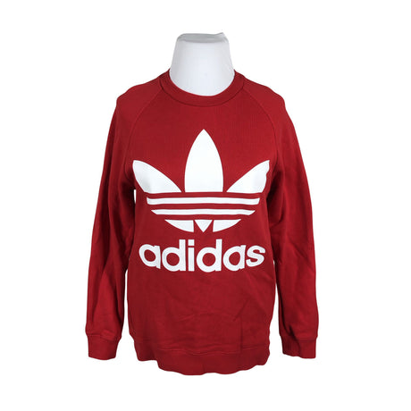 Naisten Adidas - Collegepaita, koko 42 - Punainen ()