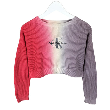 Tyttöjen Calvin Klein Jeans - Neulepaita, koko 134 - 140 - Violetti ()