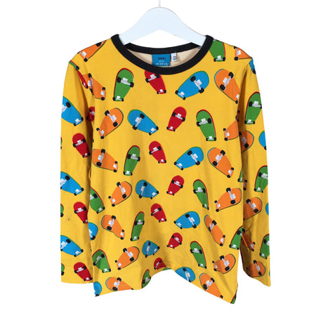 Unisex me&i - Trikoopaita, koko 134 - 140 - Keltainen ()