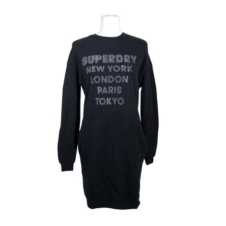 Naisten Superdry - Collegetunika, koko 36 - Musta ()