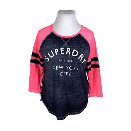 Naisten Superdry - Trikoopaita, koko 42 - Sininen ()