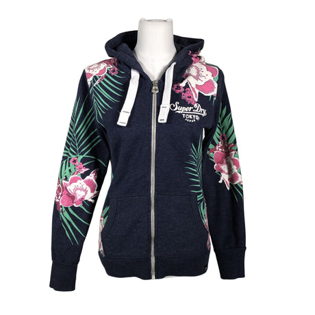 Naisten Superdry - Huppari, koko 36 - Sininen ()