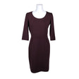 Naisten InWear - Trikoomekko, koko 40 - Viininpunainen ()