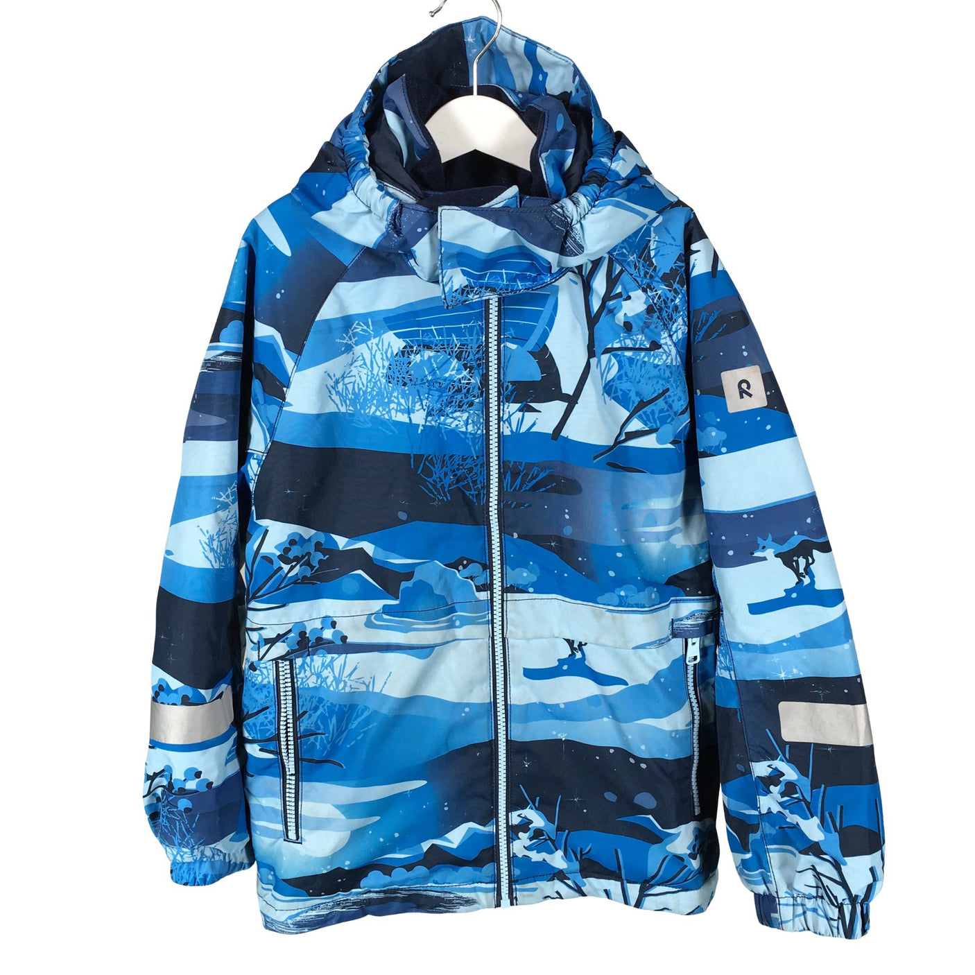 Unisex Reima - Toppatakki, koko 128 - 134 - Sininen (1)
