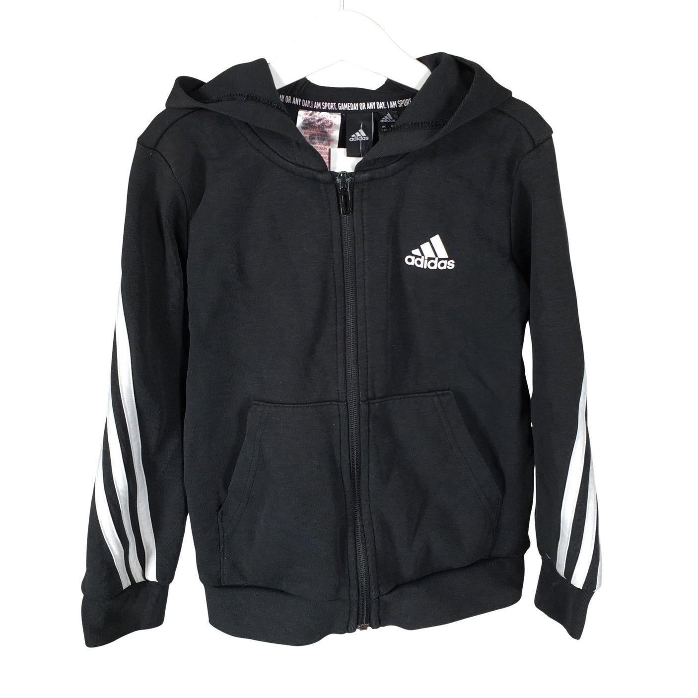 Unisex Adidas - Huppari, koko 122 - 128 - Musta (1)