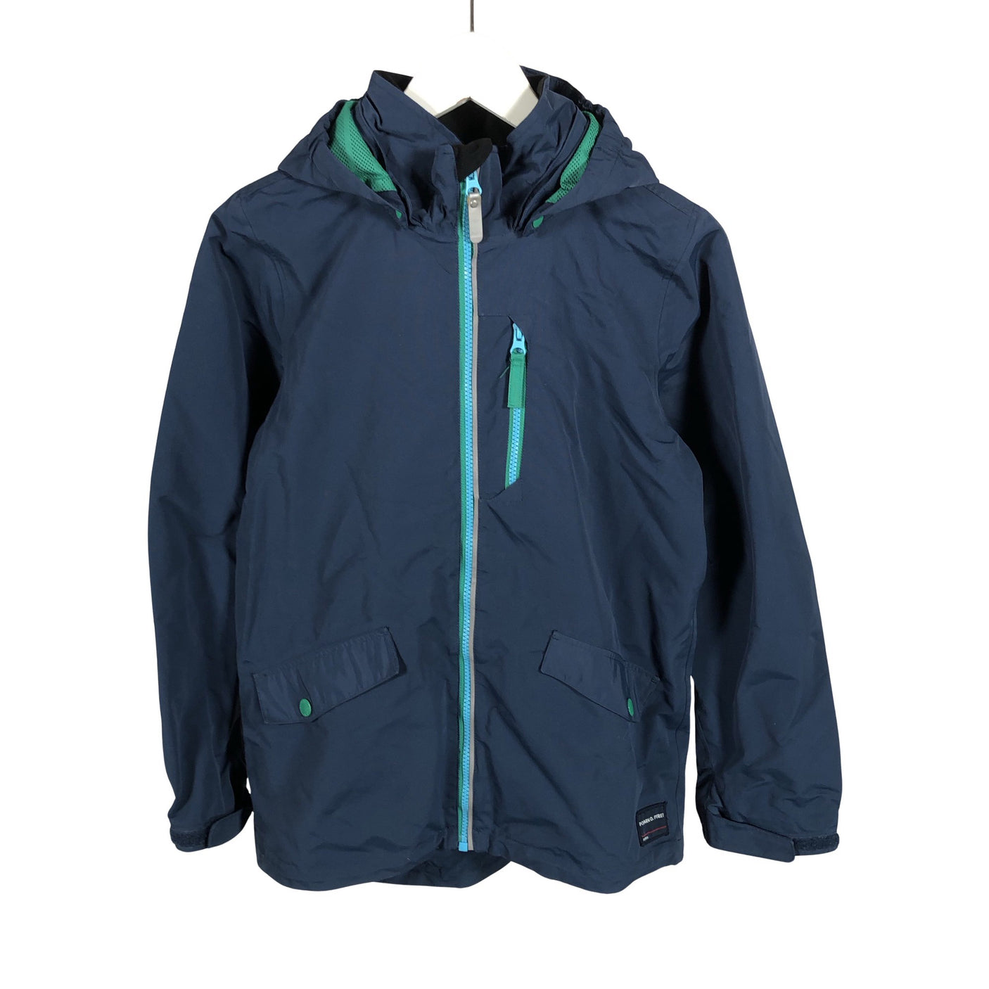 Unisex Polarn O. Pyret - Välikausitakki, koko 146 - 152 - Sininen (1)