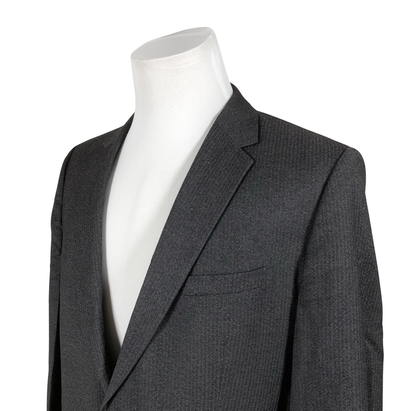 Miesten Hugo Boss - Puvun takki, koko XL - Harmaa (3)