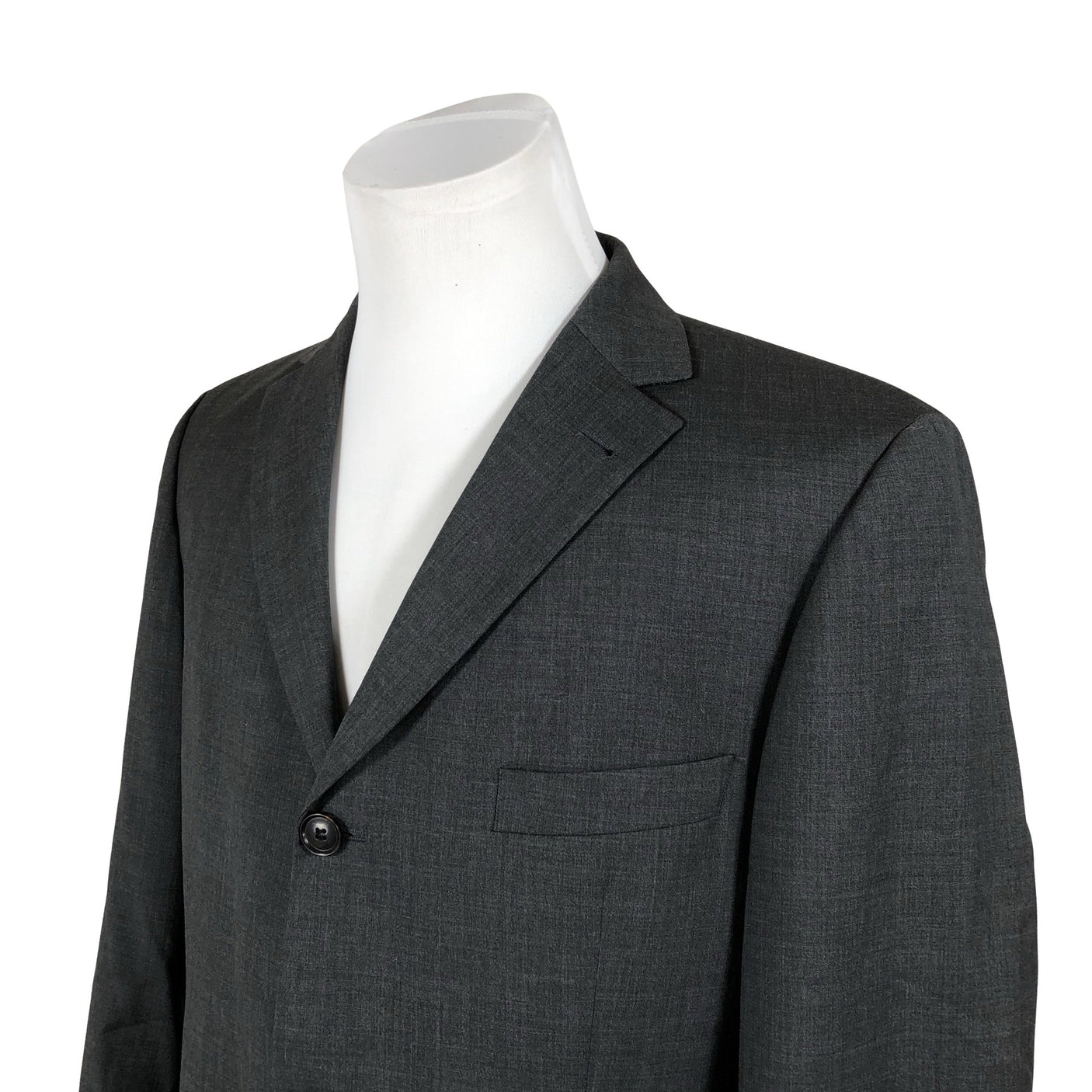 Miesten Hugo Boss - Puvun takki, koko L - Harmaa (3)