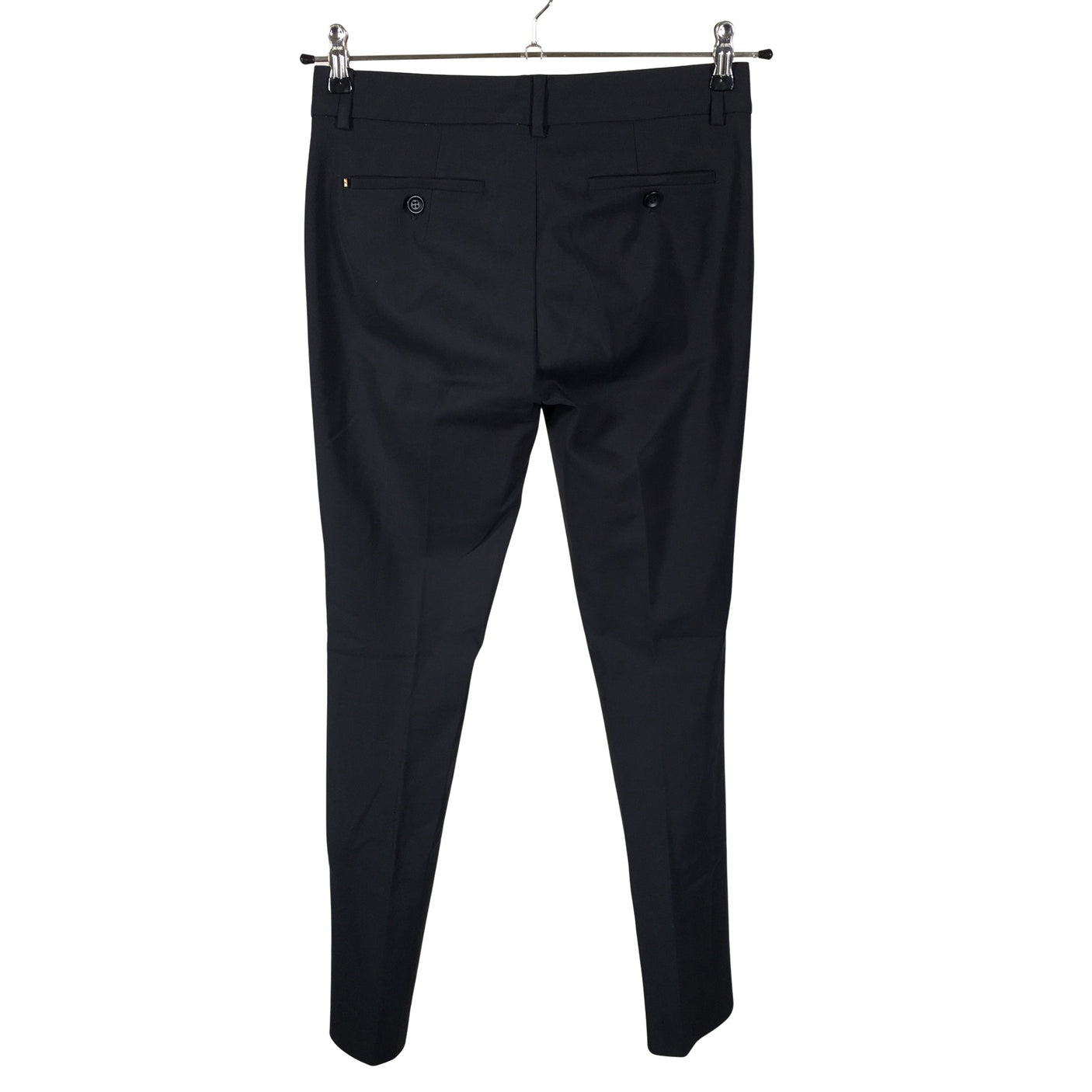 Naisten Sportmax - Suorat housut, koko 34 - Musta (2)