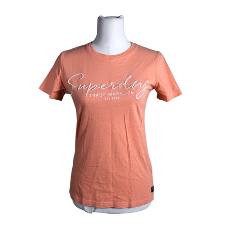 Naisten Superdry - T-paita, koko 36 - Oranssi ()