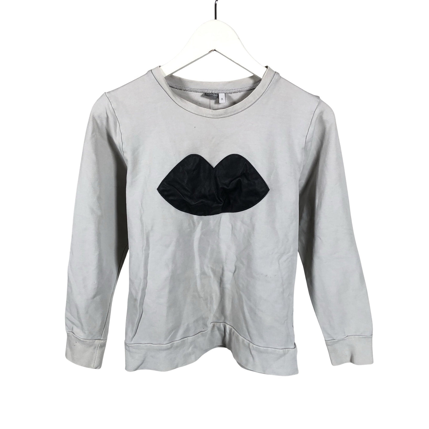 Tyttöjen Luppaset - Collegepaita, koko 152 - 158 - Beige (1)