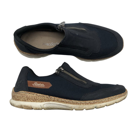 Naisten Rieker - Loaferit, koko 38 - Sininen ()