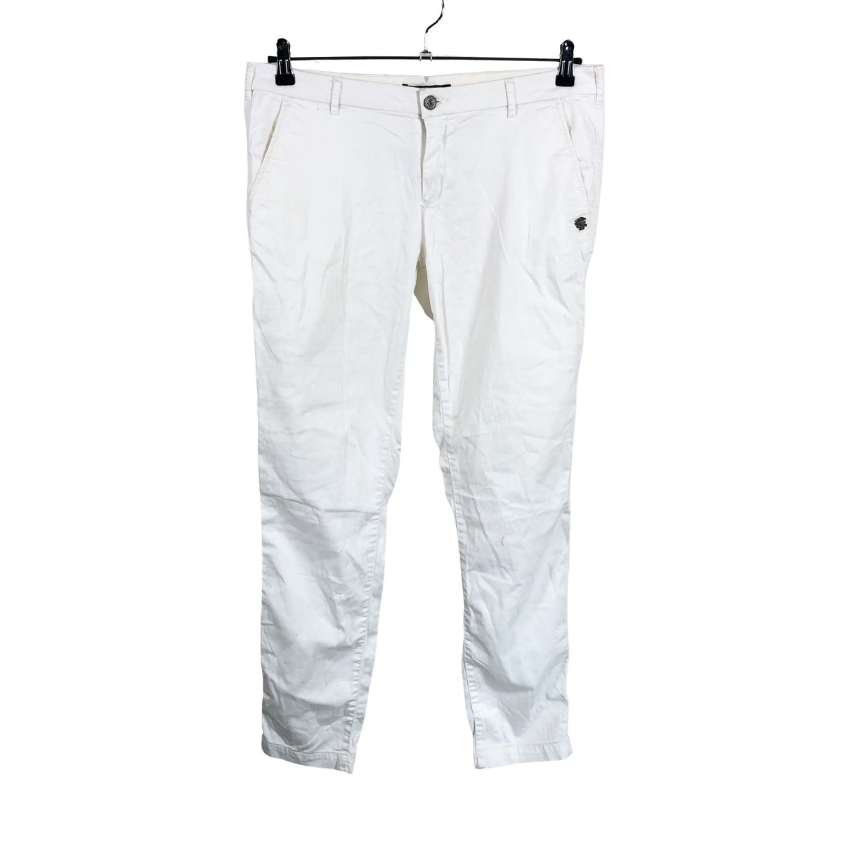 Naisten Maison Scotch - Kangashousut, koko W32 - Valkoinen (1)