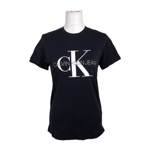 Naisten Calvin Klein Jeans - T-paita, koko 36 - Sininen (1)