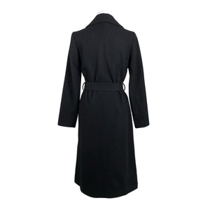 Naisten Massimo Dutti - Villakangastakki, koko 38 - Musta (3)