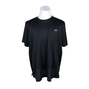 Miesten New Balance - Urheilupaita, lyhyet hihat, koko XXL - Musta (1)