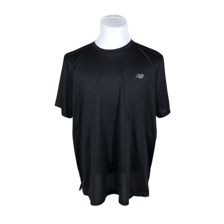 Miesten New Balance - Urheilupaita, lyhyet hihat, koko XXL - Musta ()