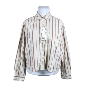 Naisten Uniqlo - Kauluspaita, koko 42 - Beige (1)