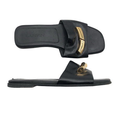 Naisten Lanvin - Sandaalit, koko 39 - Musta ()