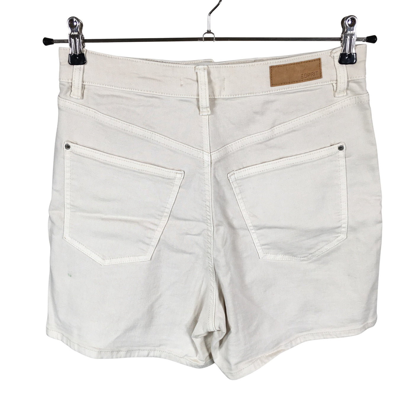 Naisten Esprit - Farkkushortsit, koko 36 - Beige (2)