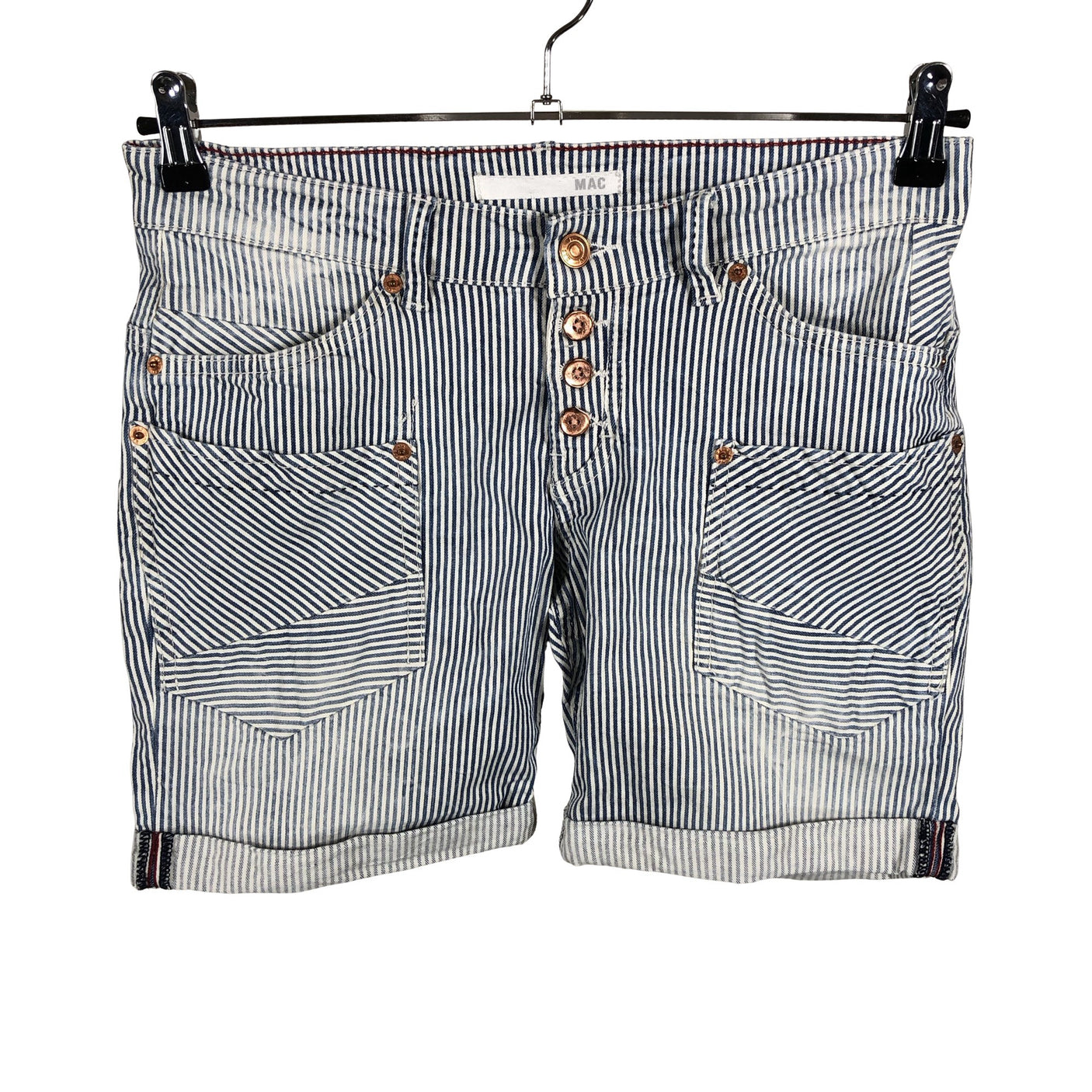 Naisten MAC - Shortsit, koko 36 - Sininen (1)
