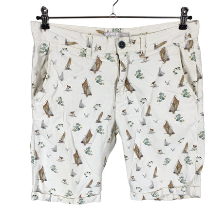 Miesten Homebound - Shortsit, koko L - Luonnonvalkoinen ()