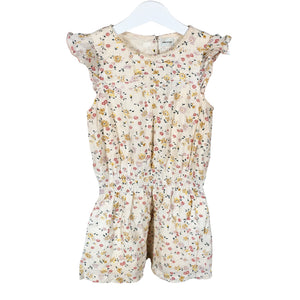 Tyttöjen Mini A Ture - Kangasmekko, koko 104 - 110 - Beige (1)