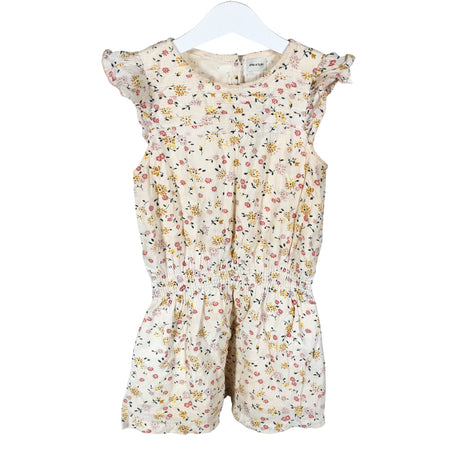Tyttöjen Mini A Ture - Kangasmekko, koko 104 - 110 - Beige ()