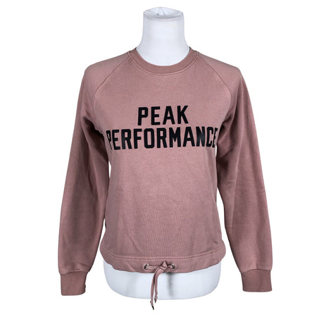 Naisten Peak Performance - Collegepaita, koko 36 - Vaaleanpunainen ()