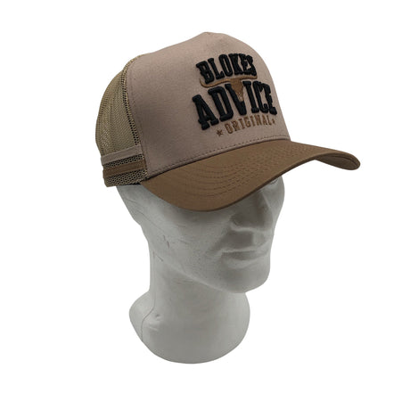 Miesten Blokes Advice - Lippalakki, koko One size - Beige ()