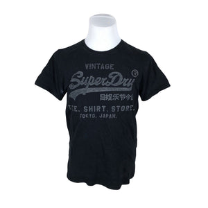 Miesten Superdry - T-paita, koko L - Musta (1)