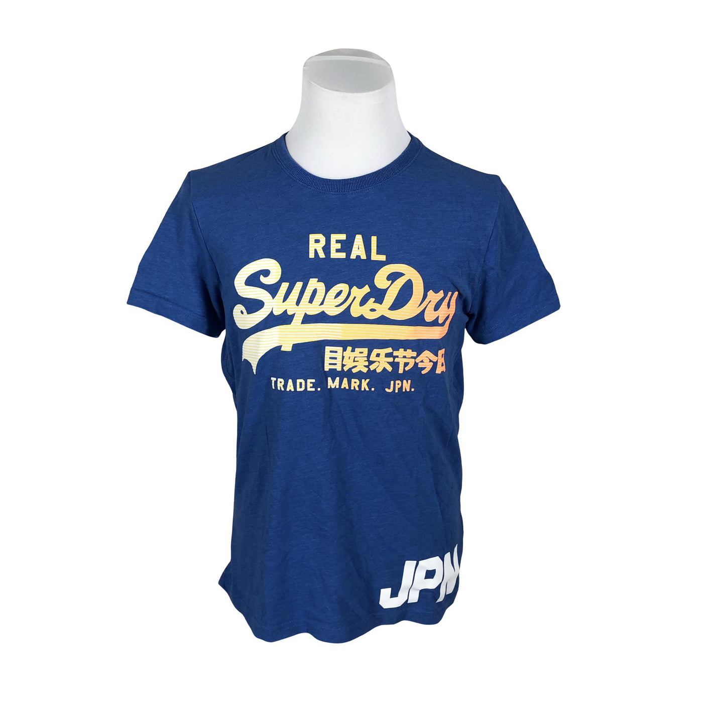 Miesten Superdry - T-paita, koko XL - Sininen (1)