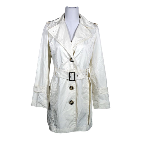 Naisten Flare Collection - Trenssitakki, koko 36 - Luonnonvalkoinen ()