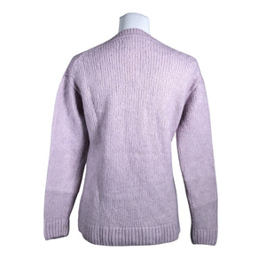 Naisten Alpaka - Neulepaita, koko 34 - Violetti (3)