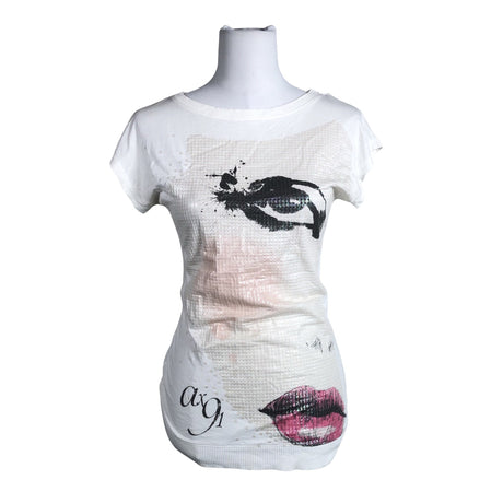 Naisten Armani Exchange - T-paita, koko 36 - Valkoinen ()