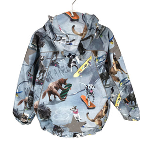 Unisex Molo Kids - Välikausitakki, koko 110 - 116 - Sininen (2)