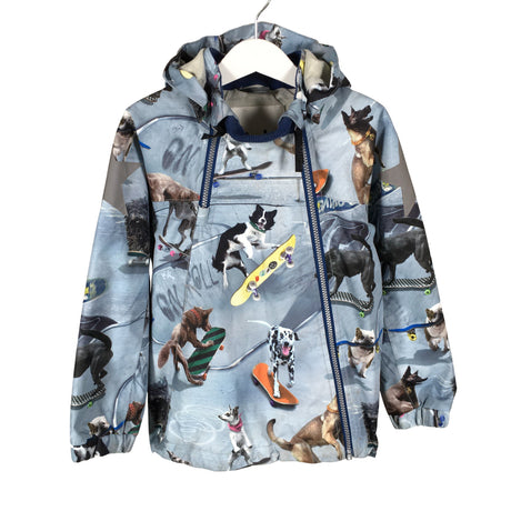 Unisex Molo Kids - Välikausitakki, koko 110 - 116 - Sininen ()