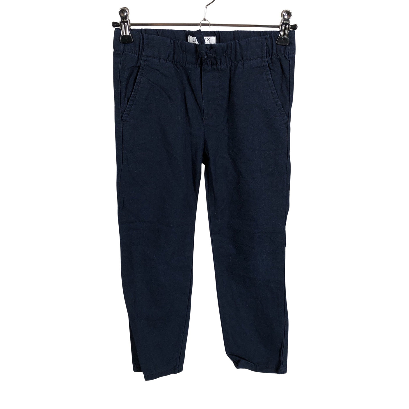 Unisex Lindex - Kangashousut, koko 110 - 116 - Sininen (1)