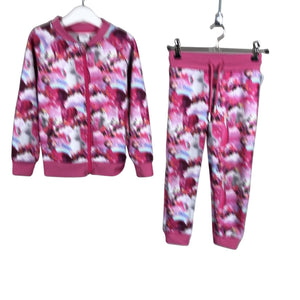 Tyttöjen Moomin by Martinex - Verryttelytakki, koko 110 - 116 - Pinkki (1)