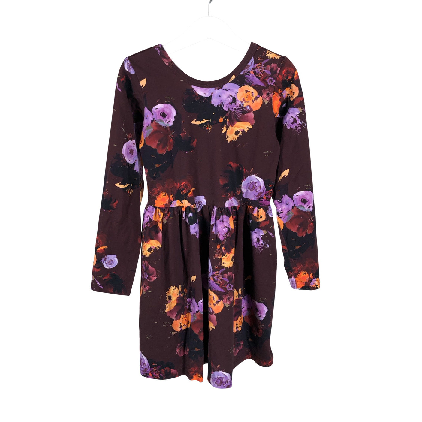 Tyttöjen Kaiko - Trikoomekko, koko 122 - 128 - Violetti (1)
