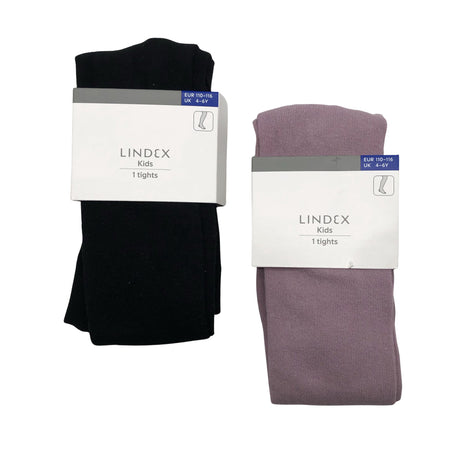 Unisex Lindex - Sukkahousut, paksut, koko 110 - 116 - Violetti ()